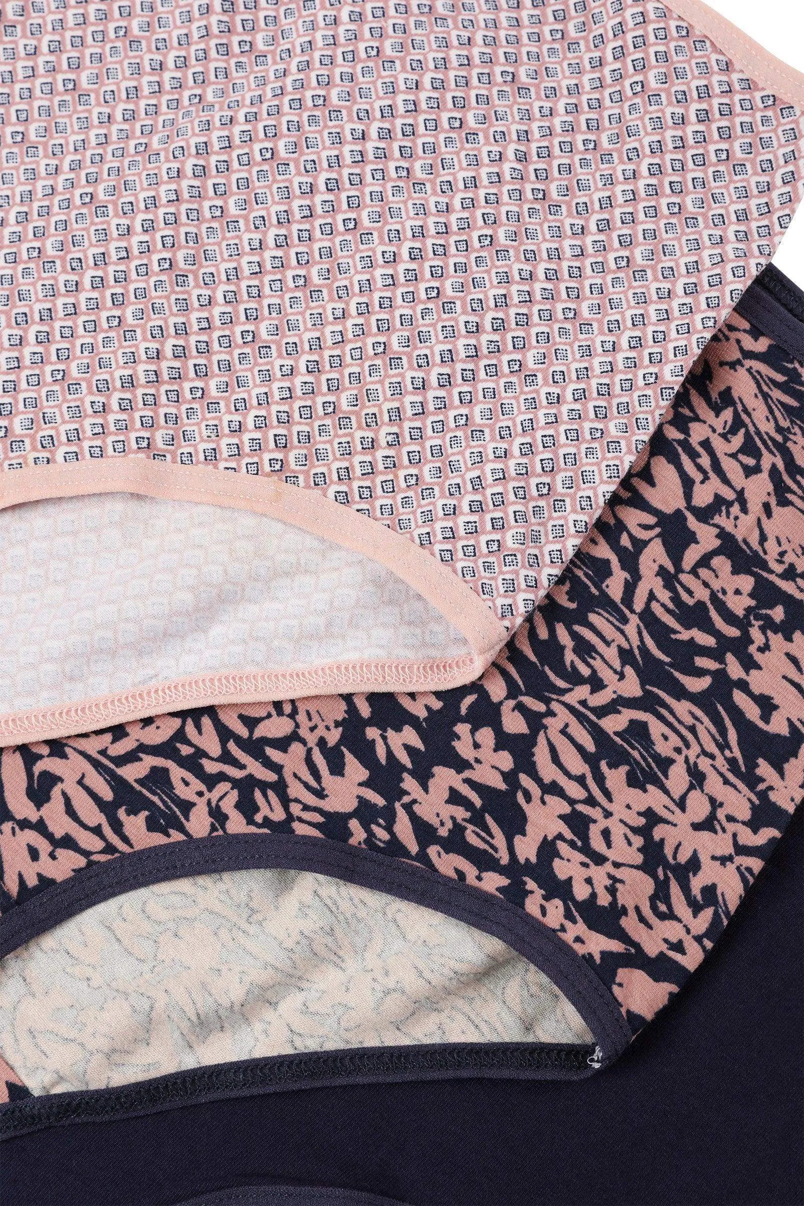 Pack of 3 Colored Full Brief