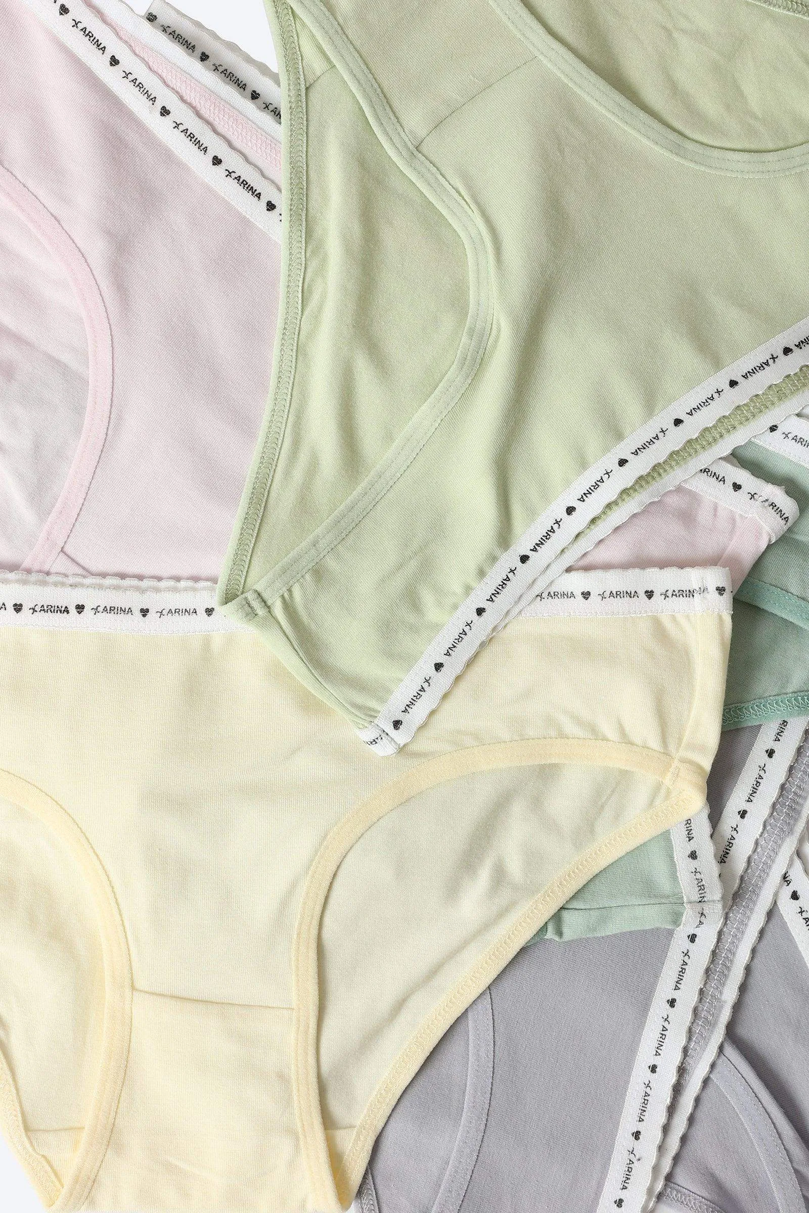 Pack of 7 Cotton Bikini Panties