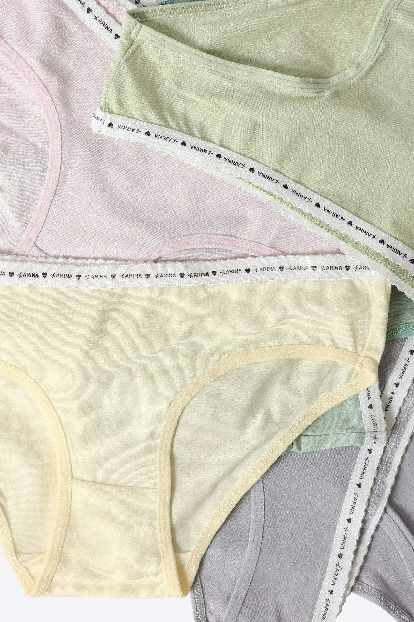 Pack of 7 Cotton Bikini Panties