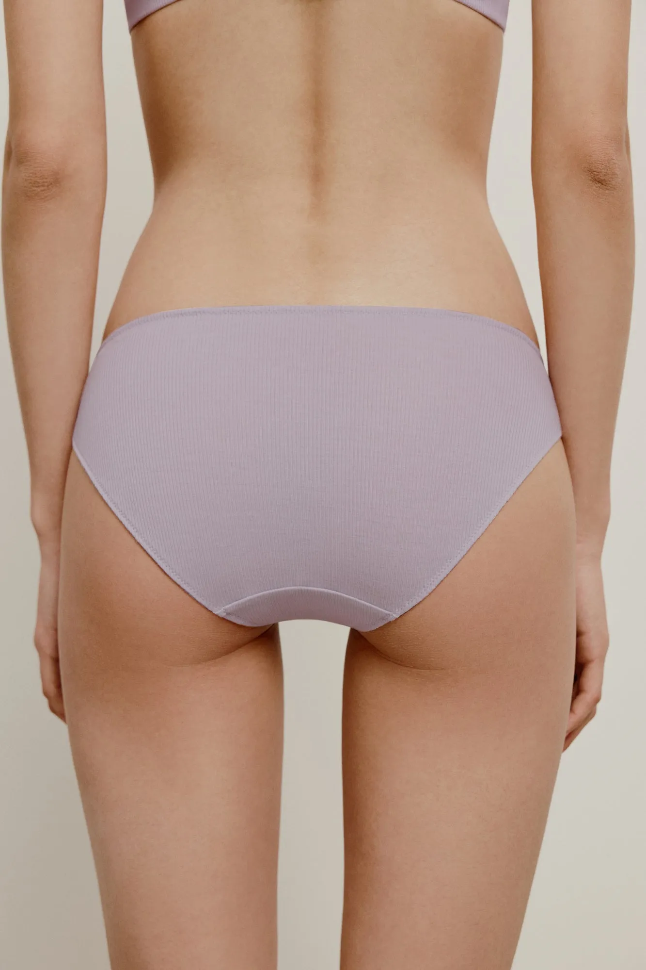 Pure Comfort Ribbed Low Waist Brief