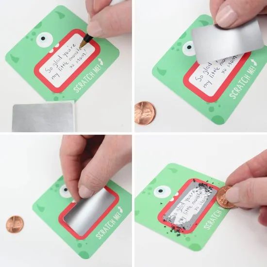 Scratch-Off Lunchbox Notes ~ Various Styles