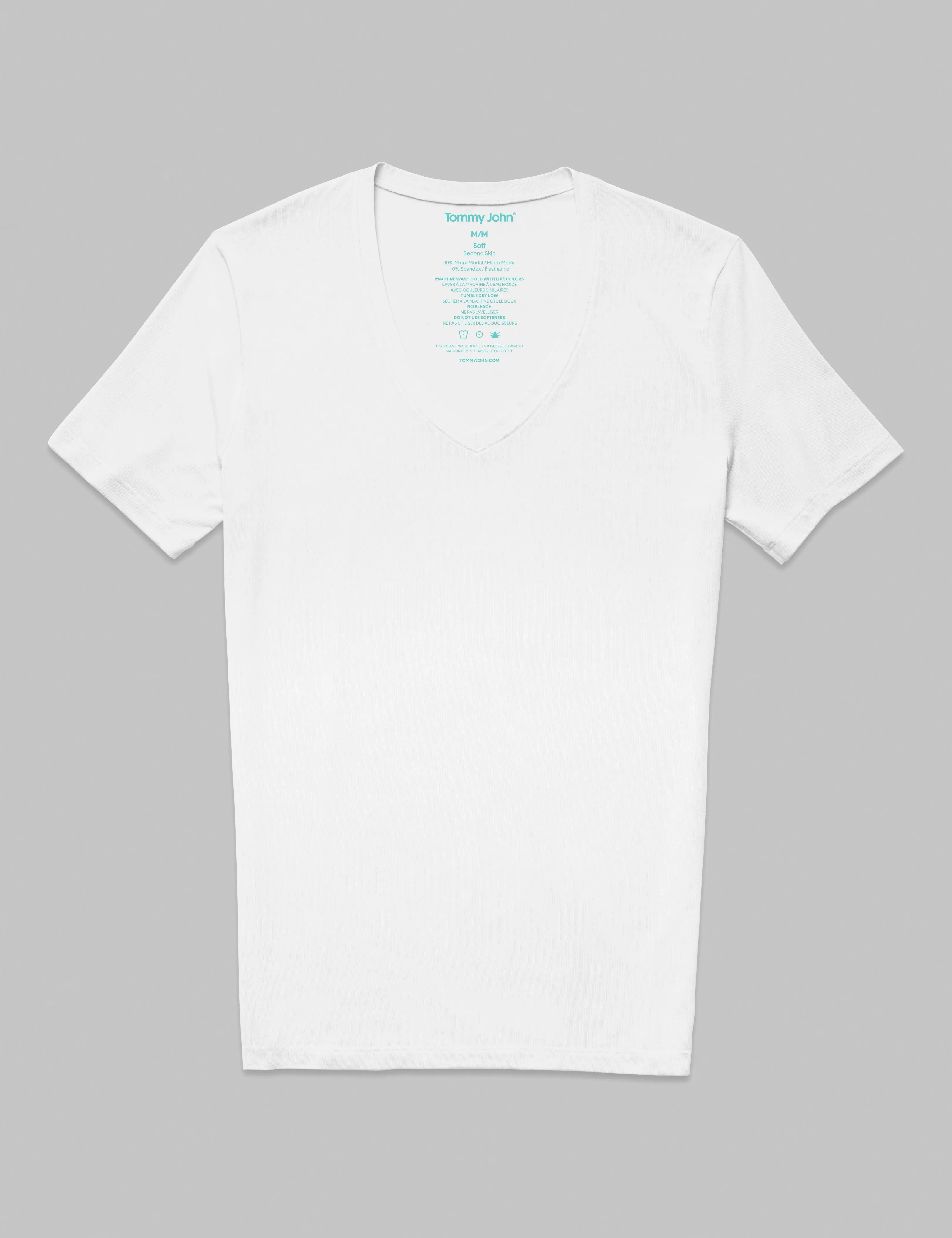 Second Skin Deep V-Neck Stay-Tucked Undershirt (3-Pack)