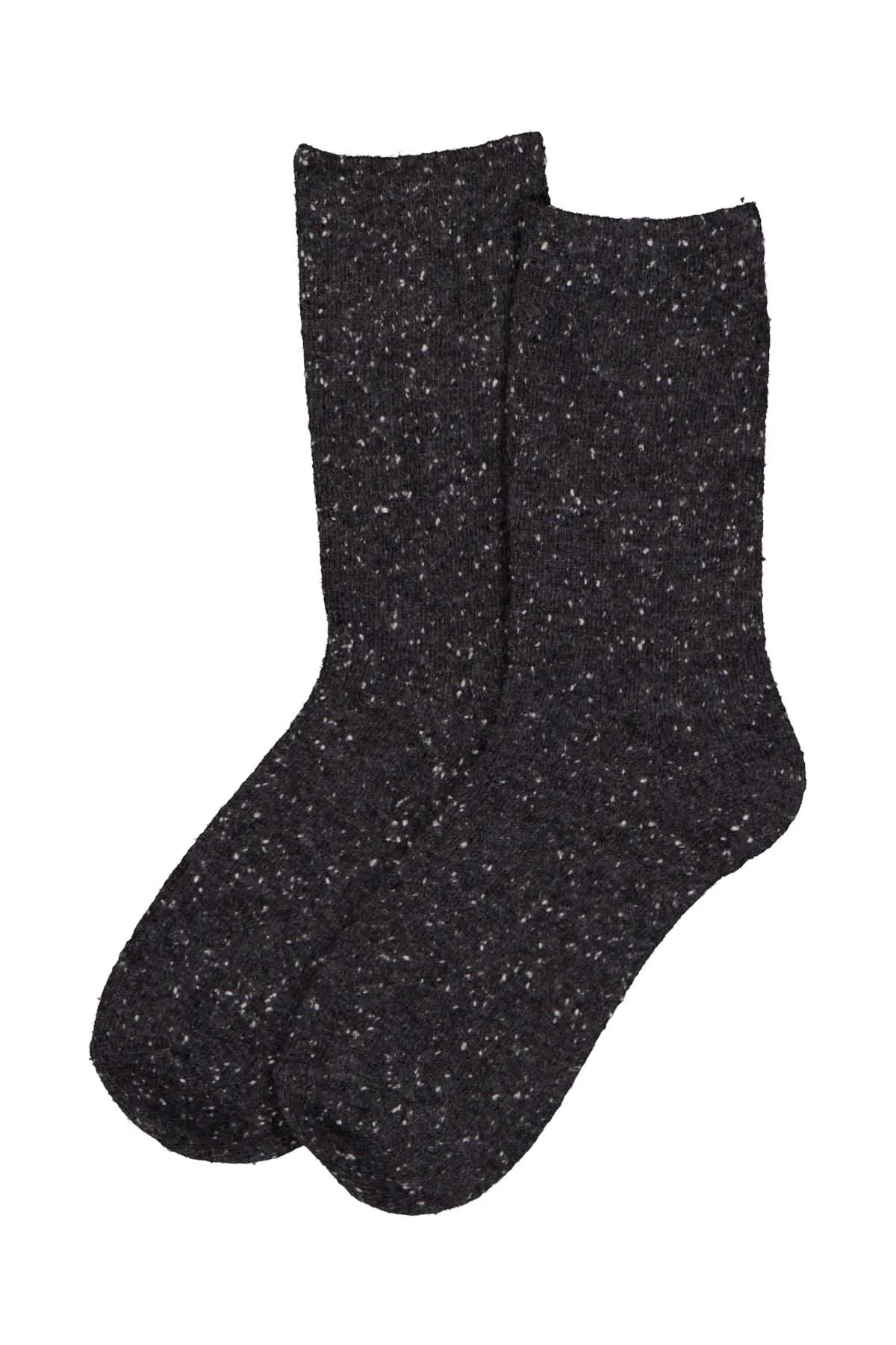 Speckled Wool Socks Charcoal
