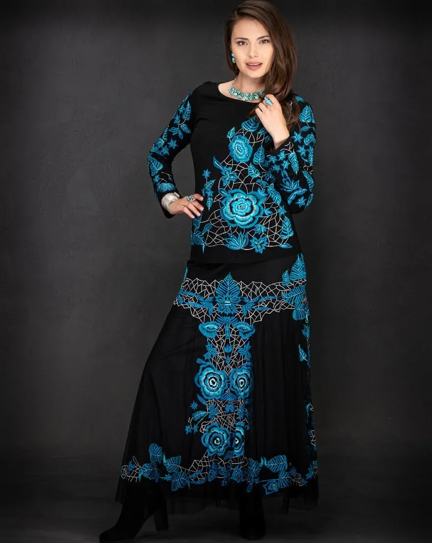 Vintage Collection Blue Moon Skirt - XL ONLY