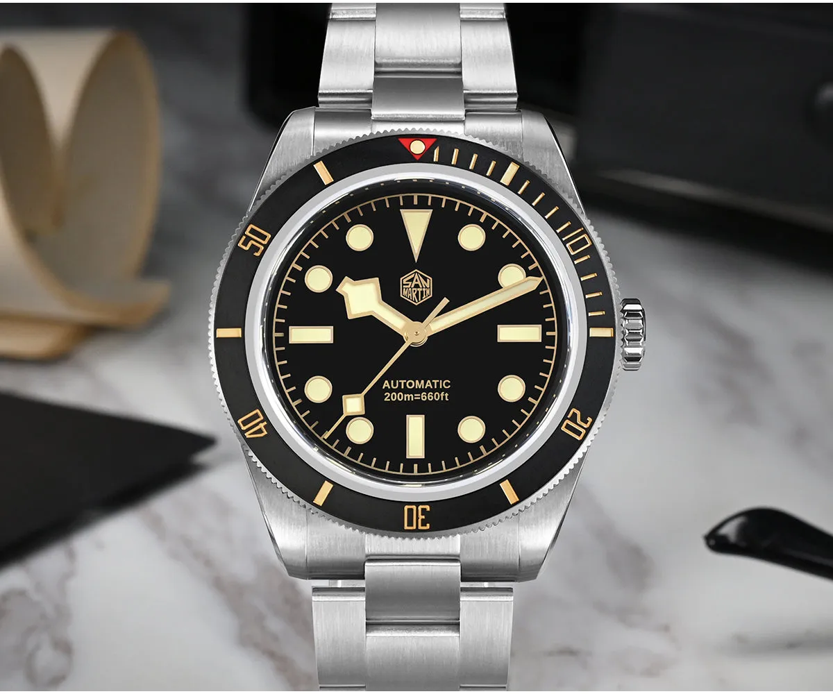 ★Weekly Deals★Watchdives x San Martin 6200 BB58 Retro Watch SN004 V2